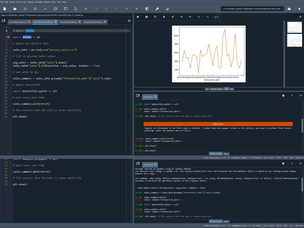 Grocery Sales Forecasting System