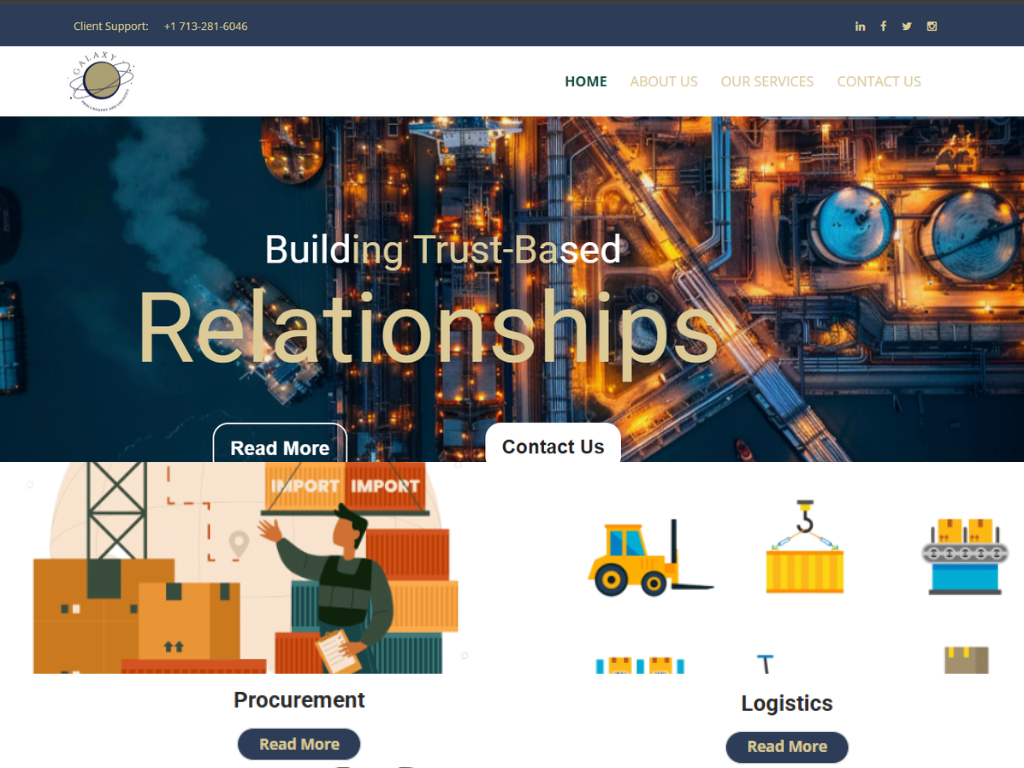 GalaxyPL Business Website
